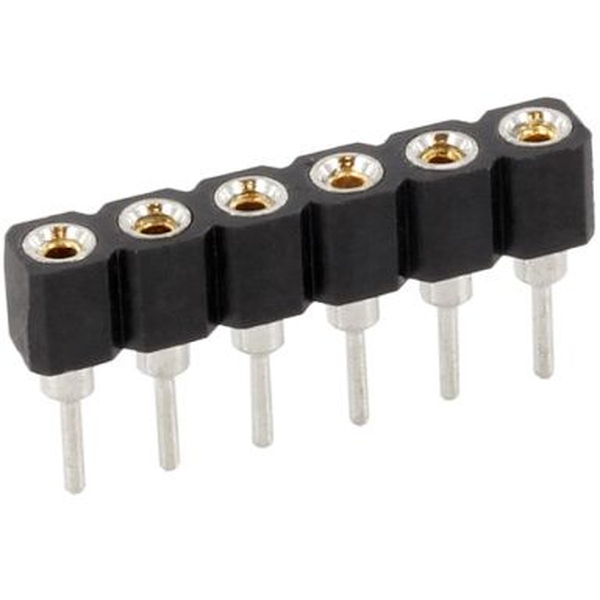 Präzisions-Kontaktbuchse Polyester einreihig 2 POL Höhe 3mm