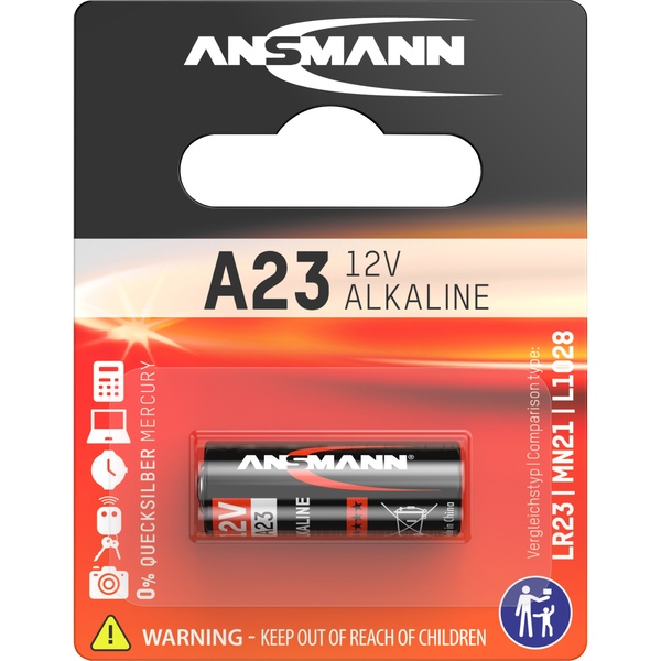 Alkaline Batterie A23, 12V, 1er Blister (5015182)
