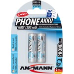 Mignon AA Akku, Phone-DECT maxE, NiMH, 1300mAh, 2er Blister Ansmann 5030802