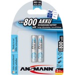 Micro AAA Akku, maxE NiMH, 800mAh, 2er Blister Ansmann 5030982