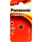 Panasonic Knopfzelle CR1025 3V 565mAh Lithium 5,4x23 mm