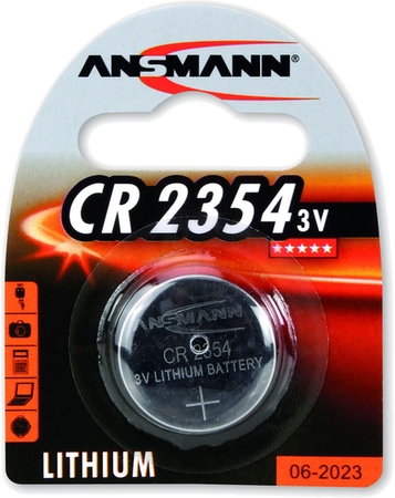 Knopfzelle CR2354, Lithium, 3 V