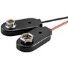 Batterieclip für 9 Volt Block mit Einzelpolung Goobay 78613