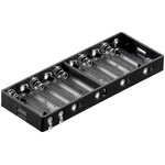 10x AA (Mignon) Batteriehalter Lötfahne (U), 10 Stück Goobay 11986