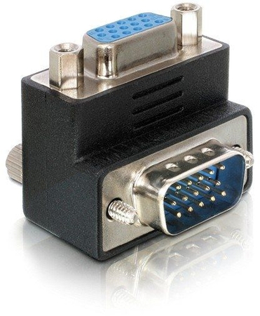 VGA Monitor Winkeladapter -oben- Stecker auf Buchse