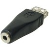 USB A Buchse zu Klinkenbuchse 3.5mm rmLine 7100