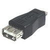 0.2m USB 2.0 MINI-B Adapterkabel, USB A Kupplung auf USB Mini-B Stecker  (5polig) 0,2m (20cm) Goobay 95006