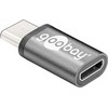 USB-C™ Adapter, USB-C™ Stecker auf USB 2.0 Micro-Buchse (Typ B), Schwarz
