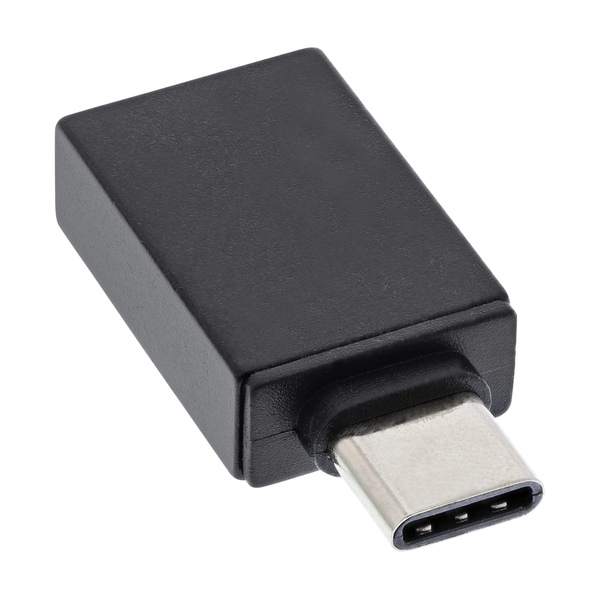 USB 3.1 Adapter, Typ C Stecker an A Buchse (Gen.1), 10 Gbit/s, max. 3A InLine 35805