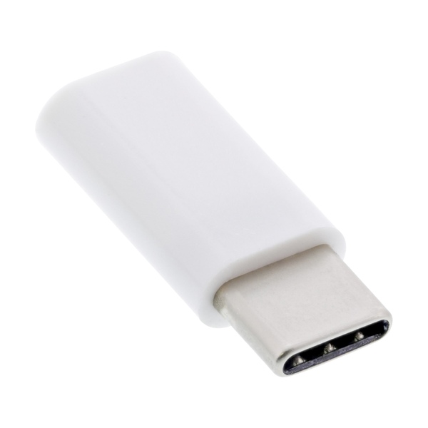 USB 2.0 Adapter, USB Typ-C Stecker auf Micro-USB Buchse InLine 33303I