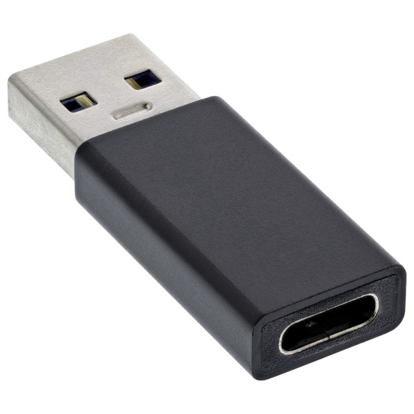 USB 3.2 Gen.1 Adapter, USB-A Stecker auf USB Typ-C Buchse, 5Gb/s InLine 35810