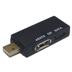 USB 2.0 Stick mit SATA und eSATA Anschluss