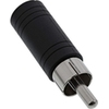 Adapter Cinch Stecker auf 3,5mm Mono Klinkenbuchse