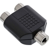 3,5mm Stereo Klinkenbuchse auf 2 Cinch Buchse