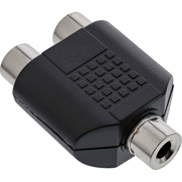 3,5mm Mono Klinkenbuchse auf 2 Cinch Buchse