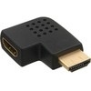 HDMI® Winkeladapter links, HDMI®  A Stecker auf A Buchse, 4K2K (30Hz)