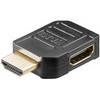 HDMI Eckadapter 90° rechts gewinkelt, HDMI Stecker auf HDMI Buchse, 4K2K bis 60Hz