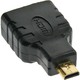Ansicht HDMI D Stecker, Adapter A auf D