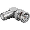 BNC Winkeladapter, 90°, BNC Stecker auf BNC Buchse, 50 Ω