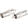 Adapter von Cinch Stecker auf BNC Buchse für Audio/Video