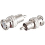 Videoadapter Cinchstecker auf BNC Stecker