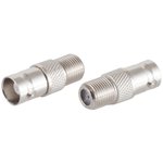 Koaxialadapter von F Buchse auf BNC Buchse