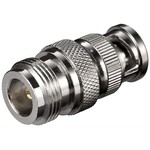 N-Kupplung zu BNC-Stecker<br>mit Gold-Pin Goobay 10521