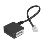 TAE Adapter Adapterkabel RJ11 auf Telefon F Kupplung rmLine 6878