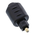 OPTO Audio Kupplung, 3,5mm Buchse auf Toslink Stecker InLine® 89907