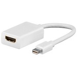 mini Displayport Stecker zu HDMI Kupplung Goobay 51729