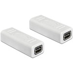 Displayport Adapter, mini Displayport 1.2 Buchse >auf Buchse Delock 65450