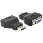 Delock Adapter DisplayPort 1.2 Stecker > VGA Buchse schwarz Delock 65567