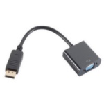 MC Displayport 1.1 auf VGA Adapter, DP Stecker auf VGA Buchse, ca. 20cm