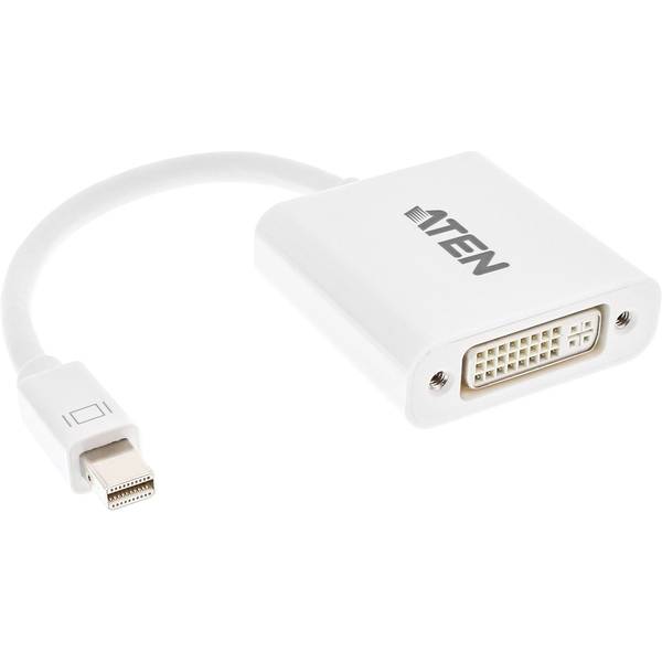 DisplayPort zu DVI Adapter, mini Displayport Stecker auf DVI-I Buchse Aten VC960