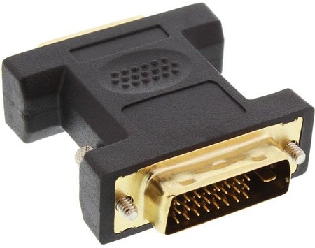 Premium DVI Adapter 24+5 Kupplung an 24+1 Stecker InLine 17760P