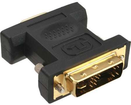 Premium DVI 12+5 Stecker auf VGA Buchse, vergoldet InLine 17780P