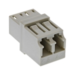 LWL Kupplung, Duplex LC/LC, multimode, Keramik-Hülse