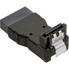 SATA Winkeladapter, SATA Buchse an Stecker unten gewinkelt