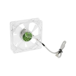 Gehäuselüfter 92mm, 92x92x25mm, 1200 U/min, 3-pol Anschluss, z-Axis Lager, Green Vision