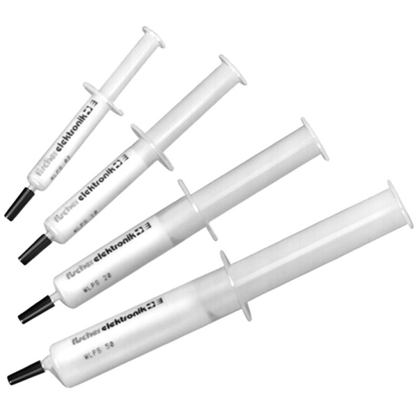 Wärmeleitpaste silikonfrei 5 g weiß grau Fischer Elektronik WLPF 10