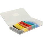 Schrumpfschlauch Box 100-teilig farbig Delock 86264