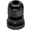 InLine® Kabeldurchführung PG 7 Nylon IP68 3,5-6mm, schwarz, 10 Stück InLine 44010B