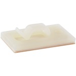 KITAGAWA Kabelklemme für Flachbandkabel 21,7 x 16,0 mm selbstklebend natur