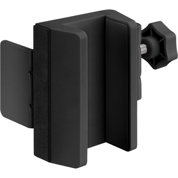 Tischbein-Klemme für Steckdosenleiste, Schraubklemme, schwarz Inline 23197B