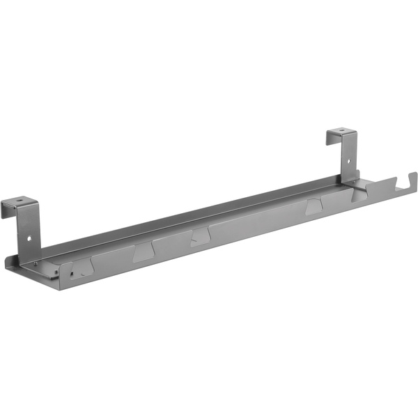 Kabelführung/Ablage für Untertisch-Montage, 590x131mm, grau Inline 23198G
