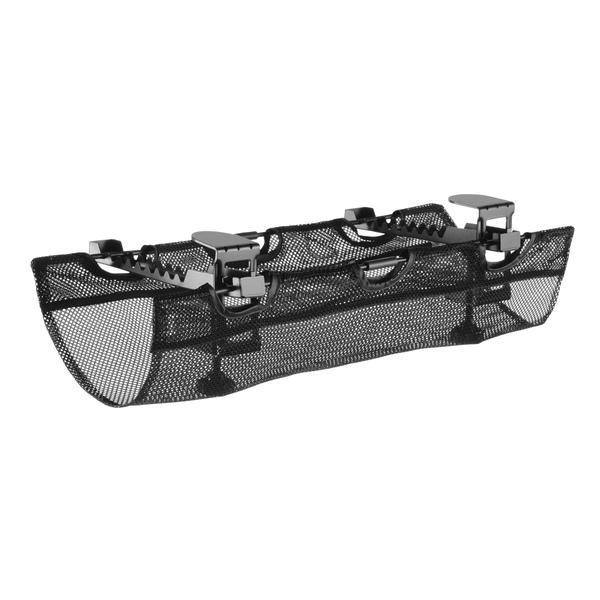 Ablagenetz für Untertisch-Montage, 610mm, Durchmesser 356mm, schwarz Inline 23199B