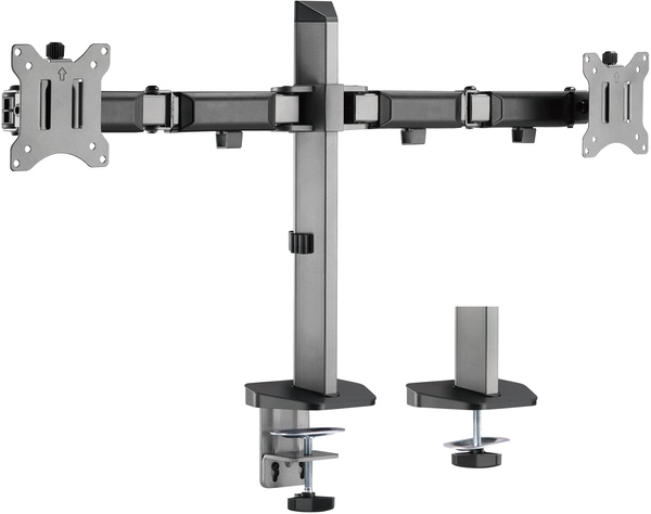 Vollbeweglicher Tischhalter für 2 Flachbildschirme my Wall HL 50-2