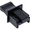 Staubschutz RJ45 Buchse, Schwarz, 10 Stück InLine 59942C