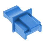 Staubschutz RJ45 Buchse mit Griff, blau, 100 St&uuml;ck InLine® 59942D