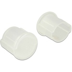 Staubschutz f&uuml;r BNC Buchse 10 St&uuml;ck transparent Delock 64022